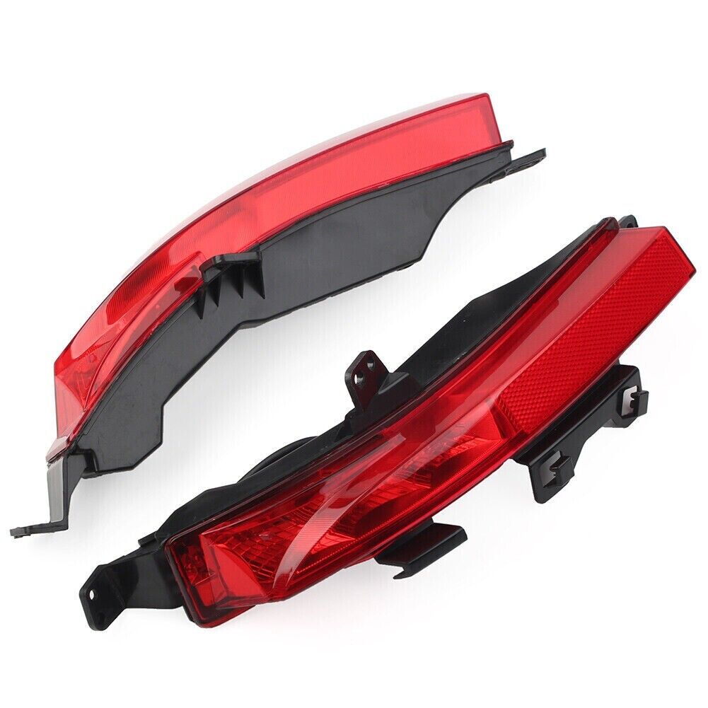 2X REAR BUMPER REFLECTOR FOG LIGHT LAMPS FOR LAND ROVER DISCOVERY SPORT 2014-20